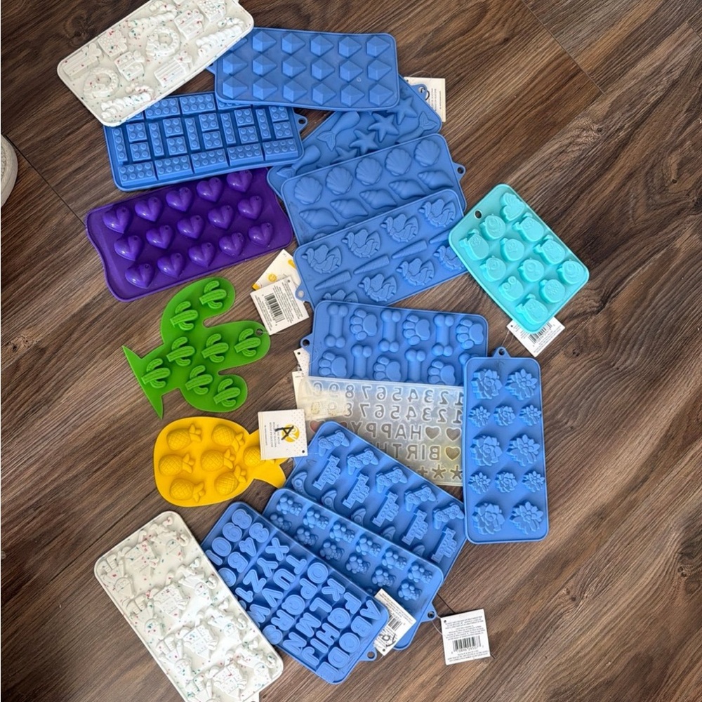 Colorful Silicone Mold Set